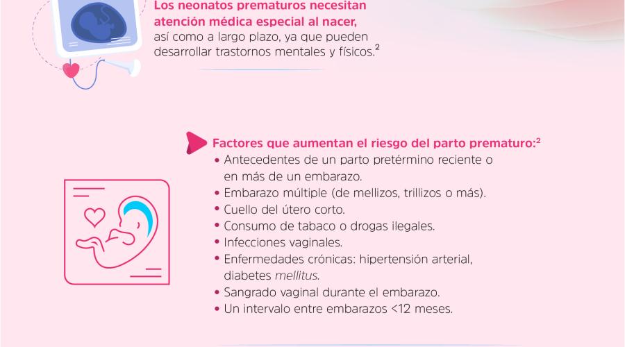 ¿Sabías que el parto prematuro se asocia con riesgos para la salud de tu bebé?